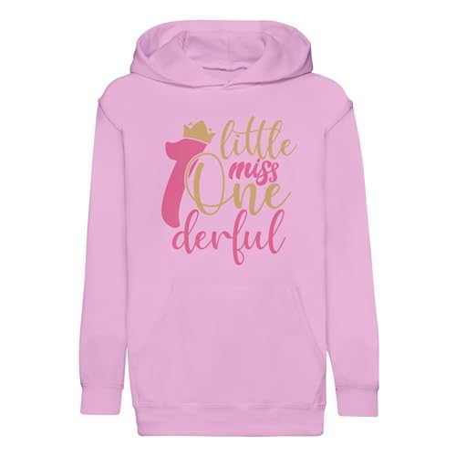 Sweat à capuche enfant Little Miss One Derful sweat-shirt merveilleux