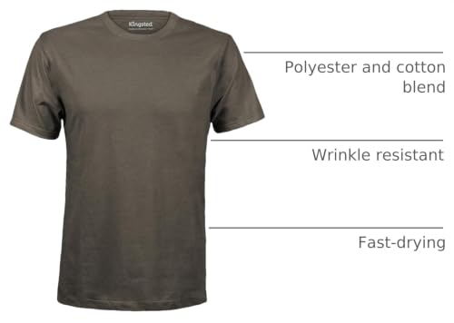 Image of Kingsted T-Shirts for Men Pack - Royally Comfortable - Super Soft Premium Fabric - Well-Crafted Classic Tee