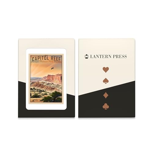 52 Naipes de Póker Lantern Press Capitol Reef National Park miniatura 4