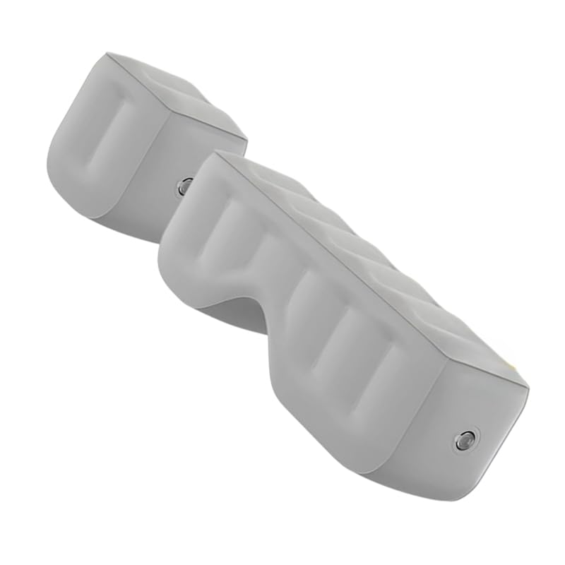 Colchón Coche Hinchable para Citroën Jumpy/Jumper, Colchón Hinchable para Asiento Trasero De Coche, Almohadilla para Siestas de Viaje, Cojín para Dormir,Grey(3:7 Split Style)