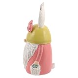 Détails délicats : ces figurines de gnomes printaniers présentent des éléments peints à la main avec minutie, rehaussant vos décorations de pâques et constituant des pièces maîtresses pour les thèmes de pâques scandinaves, les figurines de lapins et les gnomes de pâques