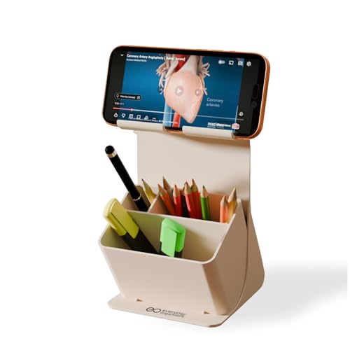 Image of eo Apex Pen Stand for Table with Mobile Holder and Desk Organiser