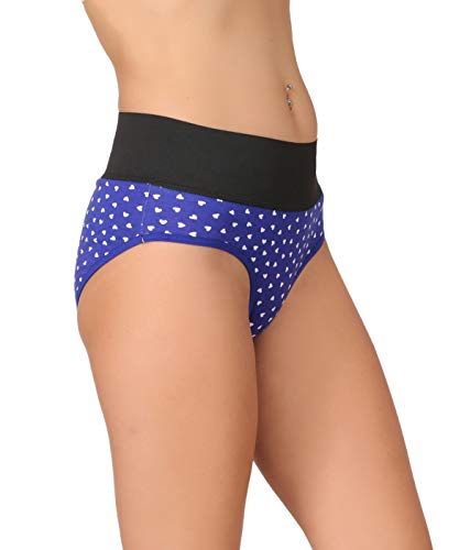 Image of Fashion Comfortz Women Cotton Panties Color May Vary, M, Multicolour