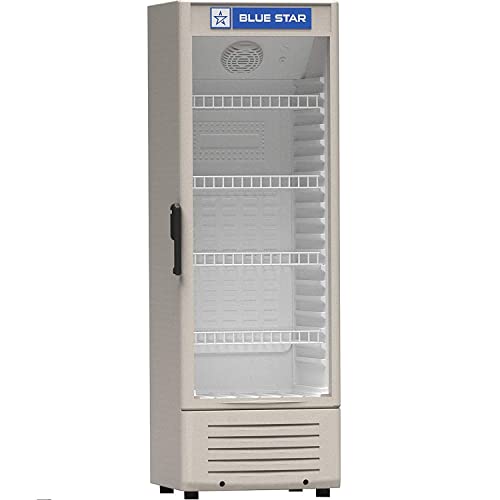 Image of Blue Star 300 Litres Single Door Frost Free Visi Cooler (SC300F, Grey)