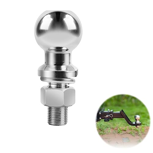 AKONE Kugelkopf Anhängerkupplung, Anhängerkupplungskugel 50mm, Kugelkopf Ackerschiene, für Ackerschiene bis 3.5 Tonnen