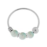 triple ring tech Opal Korn - Größe: 2.5mm / Kostenloser Versand Lieferung