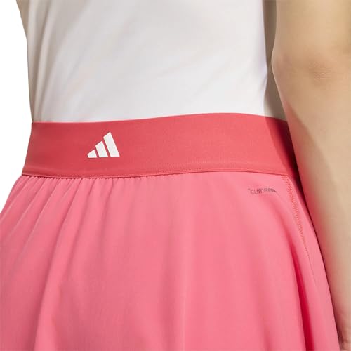 adidas Femme Tennis Climacool Woven Match Skirt Dress, Pure Turbo, XL