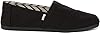 TOMS Mens Recycled Cotton Alpargata Loafer Flat, Black, 8.5 UK #2