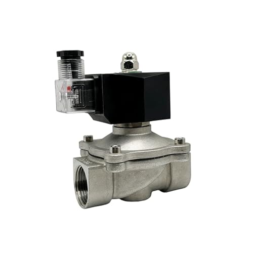 Électrovanne 3/4 inox 12V NC commande de fluide sécurisée sans fuite