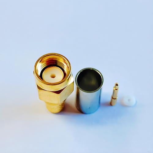Conector RF SMA para cable 50-3: evita pérdidas de señal con su rosca interna 6