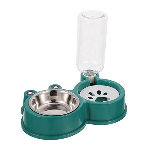 ギニア 1 ピースペットボウル猫自動給水器猫フィーダーボウル猫給水器猫重力水ボウルハムスター水飲みボウル子犬キット水プラスチック