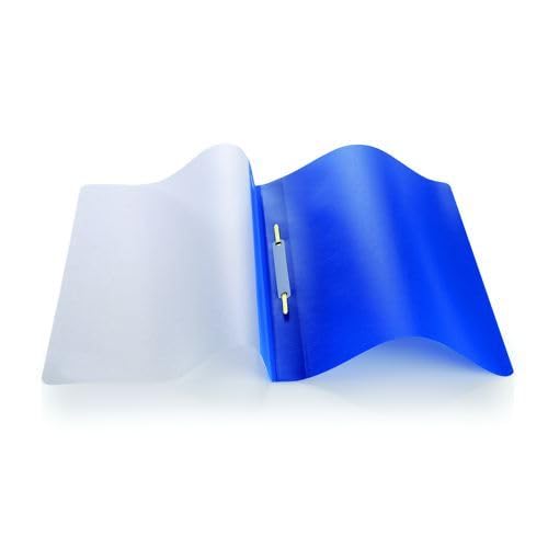 Stuff 4 Office - A4 Report Files - Project Folders for School, Office & Home - Pack of 25 - Blue/Black/Red/Yellow/Green