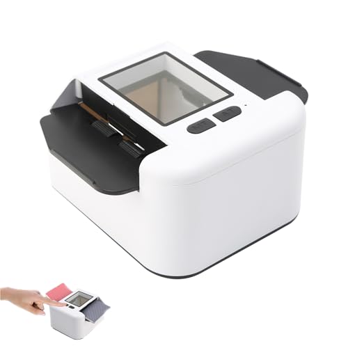 Portable Automatic Card Shuffler for 1-2 Decks, Quiet Electric Shuffling Machine with Smart Sensor for Poker, UNO, Tichu, Mahjong - Rapid Card Shuffler for Home and Travel