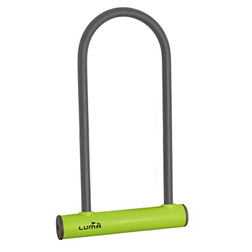 Luma Productos Bici y Moto Luma Enduro 35Hu  Candado, Unisex Adulto, Verde y Negro, Talla única