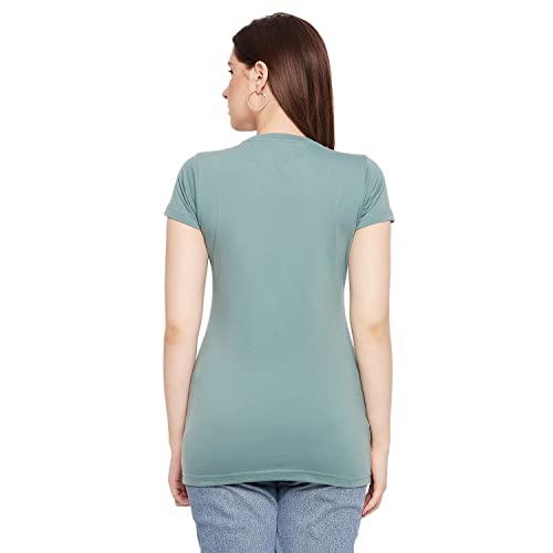Image of Orewa Women by OKANE Women's Short Sleeve Printed Regular Fit T-Shirt
