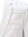 uxcell Men's Notched Lapel Button Slim Fit Casual Lightweight Sport Coats Blazer 38 White