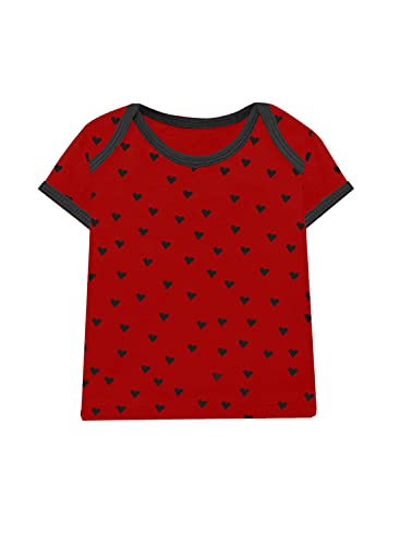 Image of A.T.U.N. (ALL THINGS UBER NICE) Unisex Kids Cotton Printed Regular T-Shirt (Pack of 2)