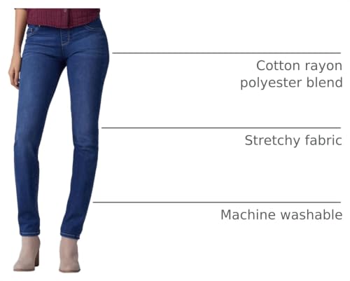 Women's Sculpting Slim Fit Slim Leg Pull On Jean, Expedition, 8 - image 3