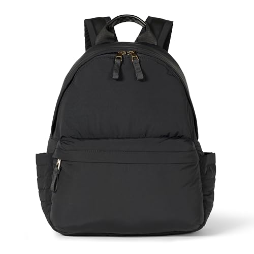Amazon-Essentials-Unisex-Kids-Nylon-School-Backpack-Black-One-Size Amazon Essentials Unisex Kids' Nylon School Backpack, Black, One Size - Image 1