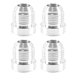 Alide 4 Pcs Auto AN10 Männlichen Weld auf Fitting Bung Schlauch Adapter Heizöl