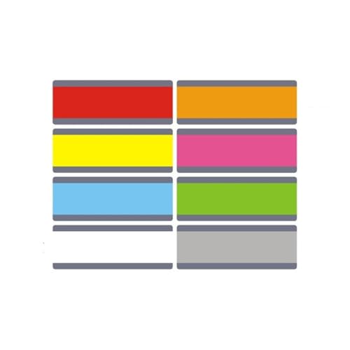Marque-pages colorés et bandes de lecture guidées pour enfant (lot de 48)
