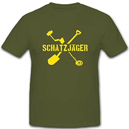 Détecteur de métaux t-shirt de loisir idéal pour creuser avec sa pelle
