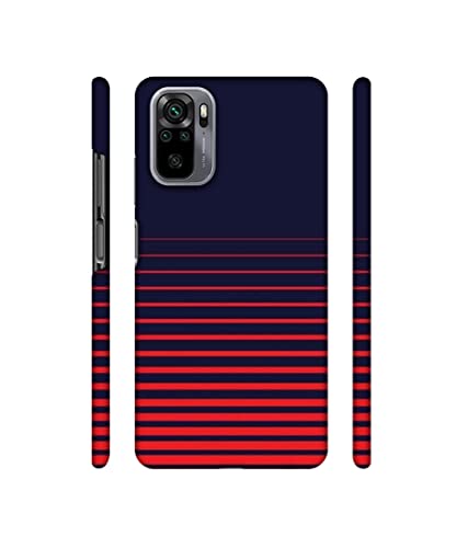 Image of Redline Design 3D Printed Hard Back Case Cover for Mi Redmi Note 10 4G / Note 10S 4G