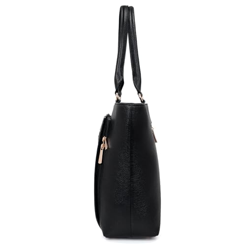 Image of RICHSIGN LEATHER ACCESSORIES Full Grain Natural Leather Top Handle Satchel Shoulder & Handbags