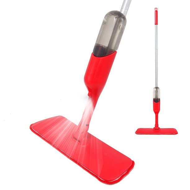 Aluminium Microfiber Floor Cleaning Spray Mop with Removable Washable