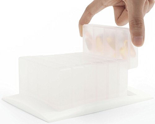 7 Days Weekly Pill Organizer Box Accessory for Memo Box Smart Pillbox, 4 compartments for 4 Times a Day