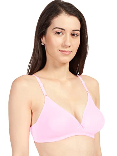 Image of SONARI Omania Womens Non-Padded Cotton Polyester Bras - Solid, Non-Wired, Medium Coverage, Hand Washable (Pack of 2)