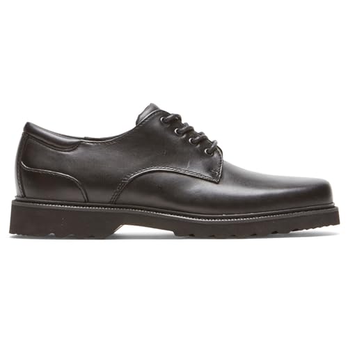 Rockport Men's Northfield Waterproof Oxford, Black, 10 Medium