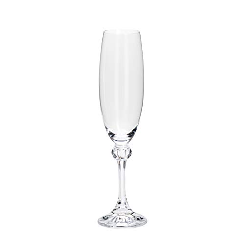 Bohemia CJ 6 TAÇAS CRISTAL ECOLÓGICO P/VINHO BRANCO ELISA 250ml