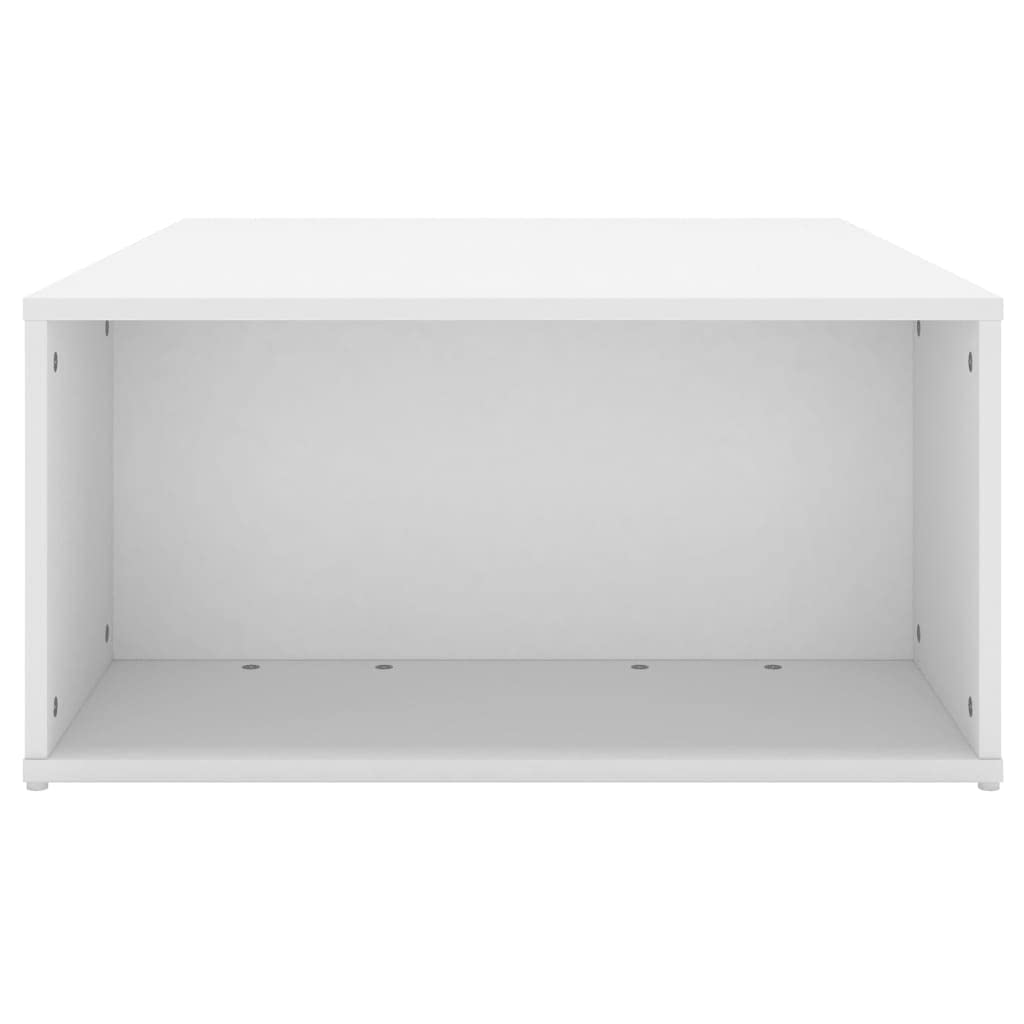 Couchtisch Weiß 90x67x33 cm Spanplatte