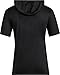 adidas Men's NCAA 25/26 Designed for Training Team Short Sleeve Hoodie, Black/White/University of Louisville