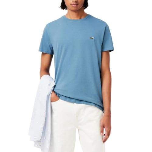 Lacoste Mens Crew Neck Short Sleeve Regular Fit Classic T-Shirt