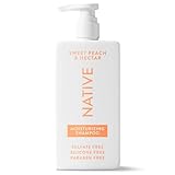 Native Moisturizing Shampoo Sweet Peach & Nectar 16.5 fl Oz.