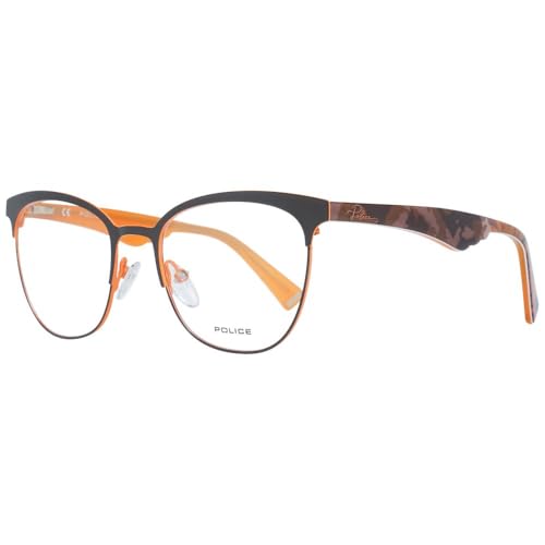 Monture de lunettes femme marron Police VPL417510SCB pour sublimer et affiner votre regard