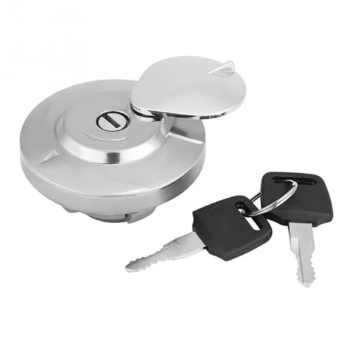 Bouchon réservoir carburant aluminium moto anti vol serrure Rebel 250 VT600