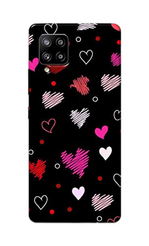 Image of PRINTFIDAA Vibrations of Love Hard Back Cover for Samsung Galaxy M42 5G / Samsung Galaxy A42 5G Back Cover -(P6) KAT1009