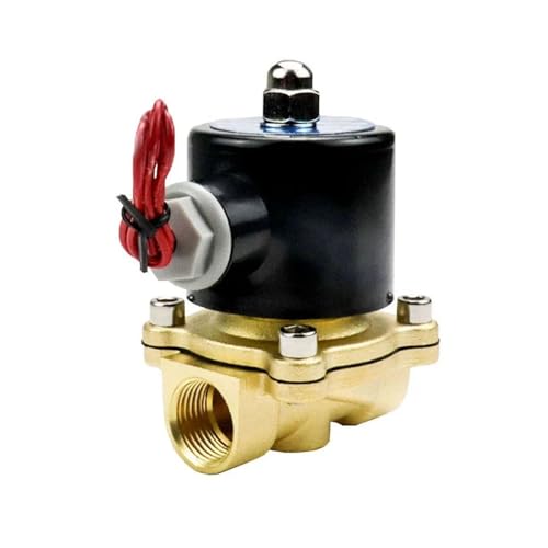 Électrovanne en laiton 220VAC NBR 3/8 pouce normalement fermée pour eau et gaz