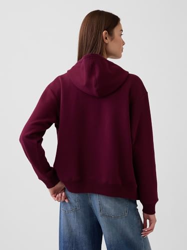 Image of GAP Women's Est. 1969 Hooded Logo Full Zip