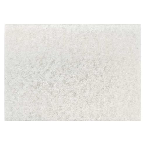 3M White Super Polish Pad 4100, 32 in x 14 in