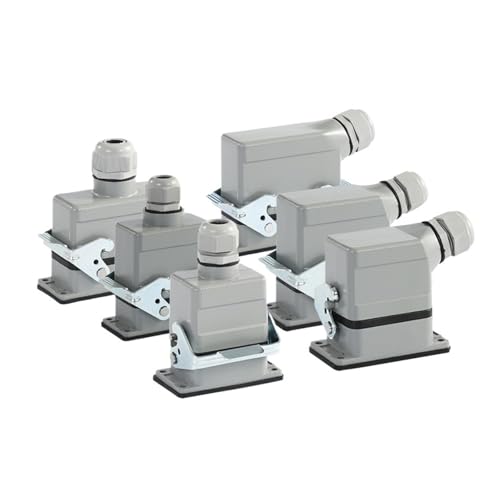 Conector rectangular HDC HE 024 01 para máquina herramienta y canal caliente 6