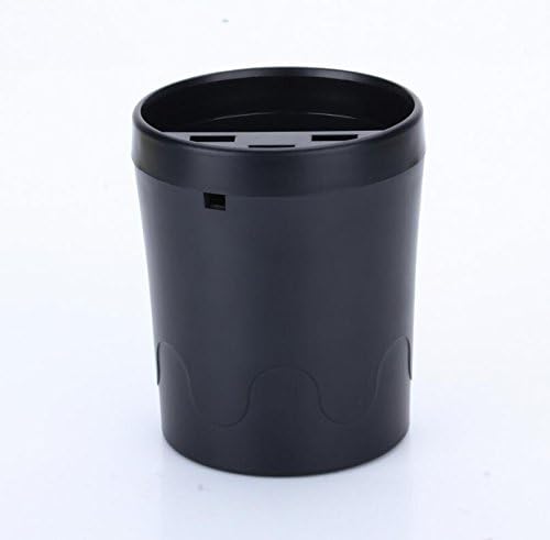 YICHUMY Car Cup phone Holder Charging Cup USB Charger with 3 USB Ports for iPhone X,iPhone 8 8 Plus,Samsung Galaxy Note 8,Samsung Galaxy Note 9,S8,S9 Car Charger Stand Holder Car Phone Cradle (Black)