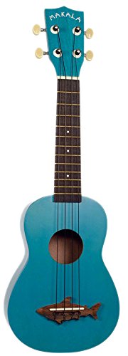 Kala MK-SS-BLU Makala Shark Soprano Ukulele – Mako Blue Bundle with Gig Bag, Tuner, Austin Bazaar Instructional DVD, and… - Les Beatles, Paul McCartney, John Lennon, RIngo Starr, George Harrison Kala MK-SS-BLU Makala Shark Soprano Ukulele - Mako Blue Bundle with Gig Bag, Tuner, Austin Bazaar Instructional DVD, and… – Image 3