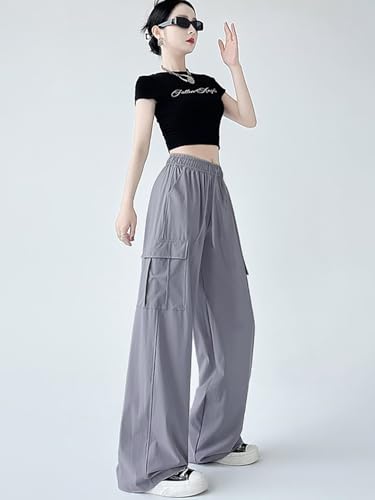 Image of KOTTY Womens Solid Mid Grey Quick Dry Pant