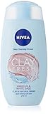 NIVEA CLAY FRESH HIBISCUS & WHITE SAGE deep cleansing shower gel 250 ml / 8.4 oz