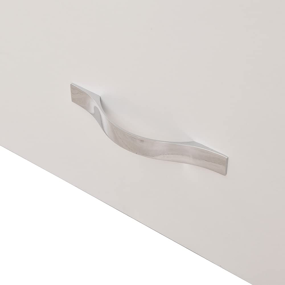 Shally Dogan Pensile da Cucina a Parete, Armadio Sospeso in Legno con Anta Singola 1 Ripiano e 2 Scomparti, Armadietto da Muro Spazioso e Resistente, Dimensioni 40 x 32 x 72H cm … (Bianco)