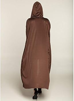 Boland - Hooded Cape Dust, 180 cm, 100% Polyester, Unisex, Witch, Medieval, Equestrian, Vampire, Halloween, Costume, Carnival, Theme Party